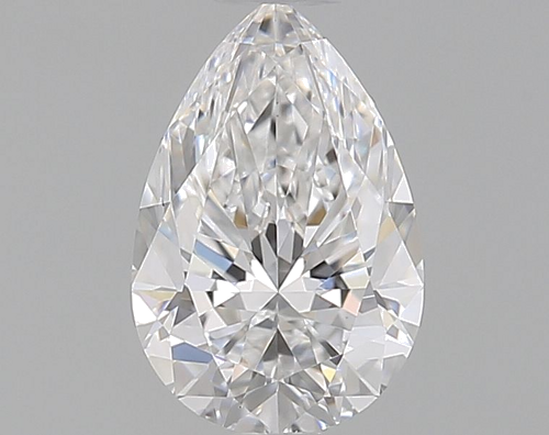 0.51 carat D-VS1 Natūralus Pear Deimantas (1)