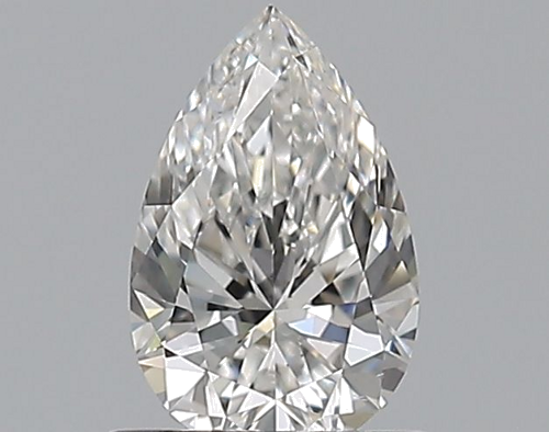 0.69 carat E-VS1 Natūralus Pear Deimantas (1)