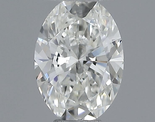 0.43 carat I-VVS2 Natūralus Oval Deimantas (1)