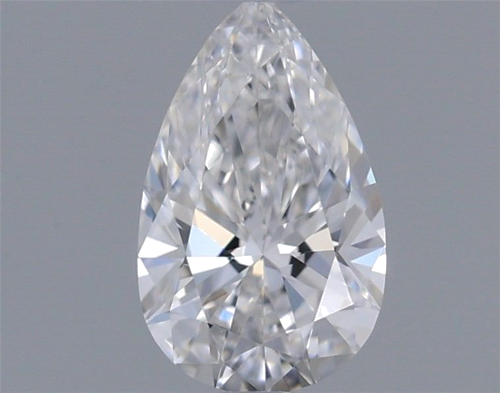 0.41 carat E-VVS2 Natūralus Pear Deimantas (1)