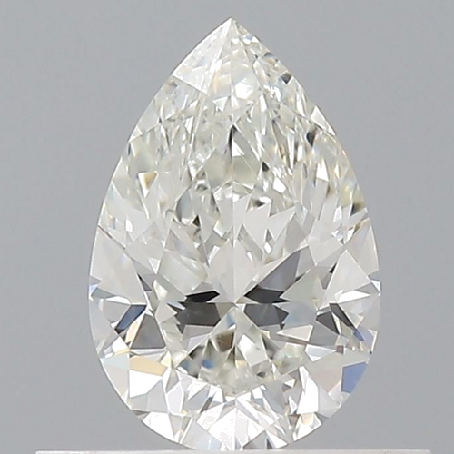 0.5 carat I-VS2 Natūralus Pear Deimantas (1)
