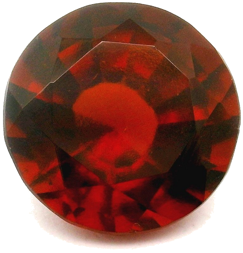 5.07 carat RED Round Garnet (1)