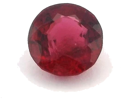 0.45 carat RED Round Spinel (1)