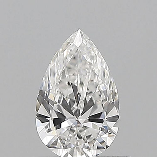 0.5 carat E-VVS1 Natūralus Pear Deimantas (1)
