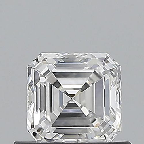 0.61 carat E-VVS1 Natūralus Asscher Deimantas (1)