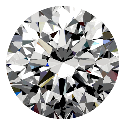 0.3 carat F-SI1 Very Good cut Natūralus Round Deimantas (1)