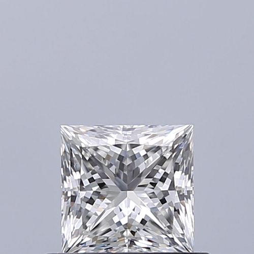 0.58 carat G-VVS2 Natūralus Princess Deimantas (1)