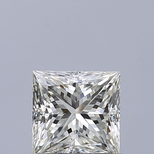 0.51 carat J-VVS2 Natūralus Princess Deimantas (1)