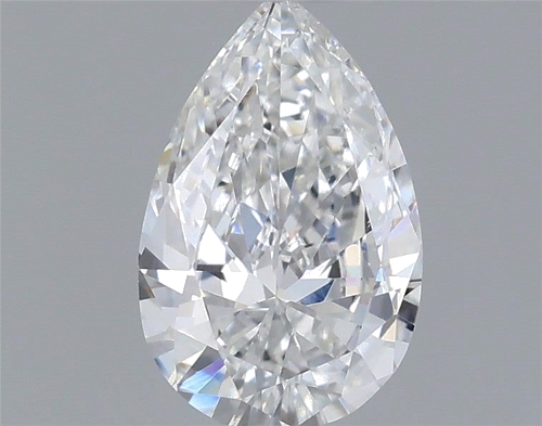 0.45 carat E-VS2 Natūralus Pear Deimantas (1)