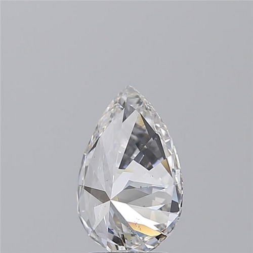 1.9 carat F-VS2 Natūralus Pear Deimantas (1)