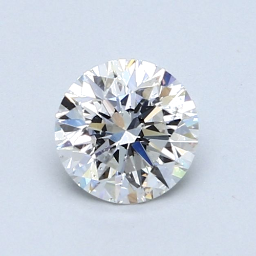 0.85 carat F-SI1 Very Good cut Natūralus Round Deimantas (1)