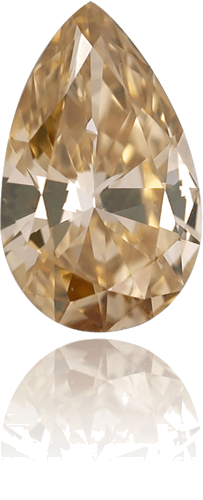 3.01 carat Fancy Yellow-SI2 Natūralus Pear Deimantas (1)