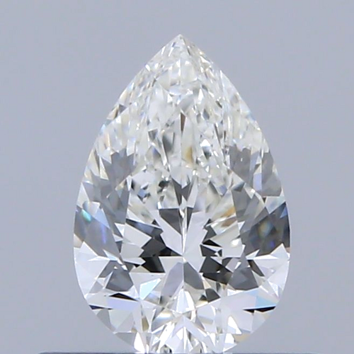 0.4 carat G-VS1 Natūralus Pear Deimantas (1)