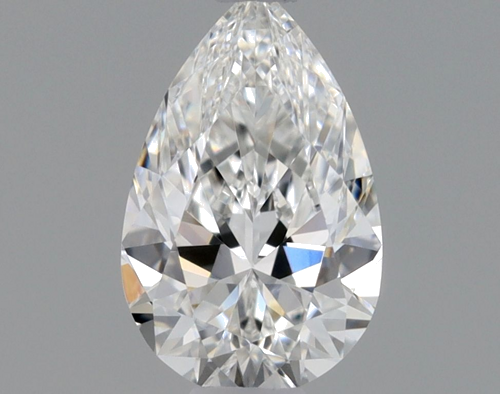 0.32 carat E-VVS1 Natūralus Pear Deimantas (1)