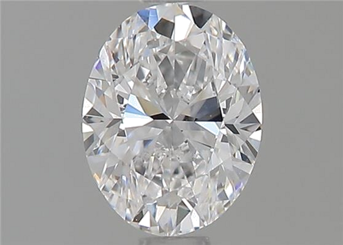 0.7 carat D-VS2 Natūralus Oval Deimantas (1)