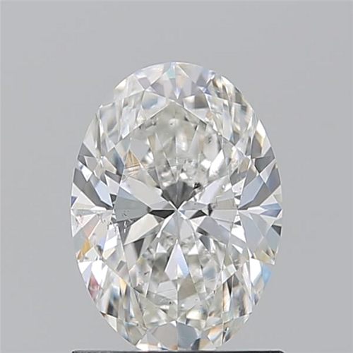 1.22 carat H-SI2 Natūralus Oval Deimantas (1)