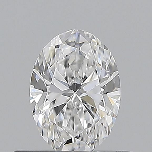0.53 carat D-VVS1 Natūralus Oval Deimantas (1)