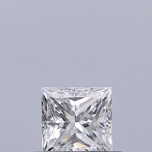 0.3 carat D-VVS2 Natūralus Princess Deimantas (1)