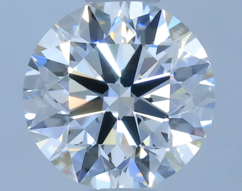0.5 carat F-VVS1 Excellent cut Natūralus Round Deimantas (1)