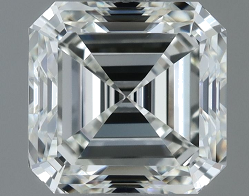 1.0 carat I-VS1 Natūralus Asscher Deimantas (1)