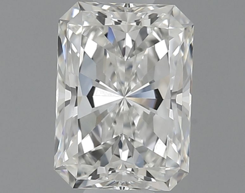 0.61 carat H-VVS2 Natūralus Radiant Deimantas (1)