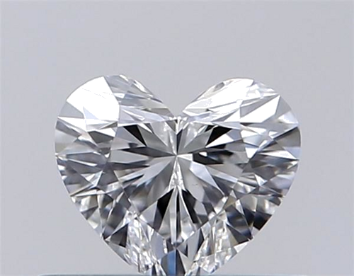 0.34 carat E-VS1 Natūralus Heart Deimantas (1)