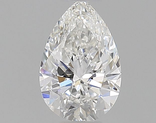 0.3 carat E-VVS2 Natūralus Pear Deimantas (1)