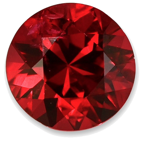 0.58 carat RED Round Rubinas (1)