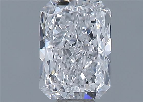 0.5 carat D-VS2 Natūralus Radiant Deimantas (1)