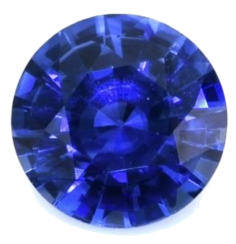 0.58 carat BLUE Round Safyras (1)