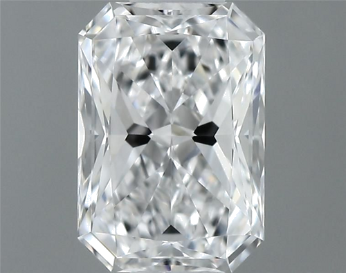 0.41 carat D-VVS2 Natūralus Radiant Deimantas (1)