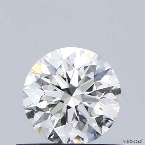 0.5 carat I-VS2 Excellent cut Natūralus Round Deimantas (1)
