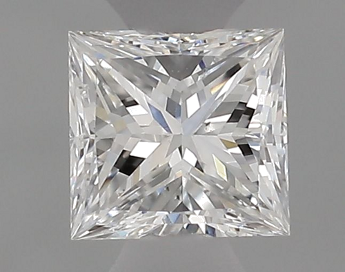 0.35 carat E-SI1 Natūralus Princess Deimantas (1)