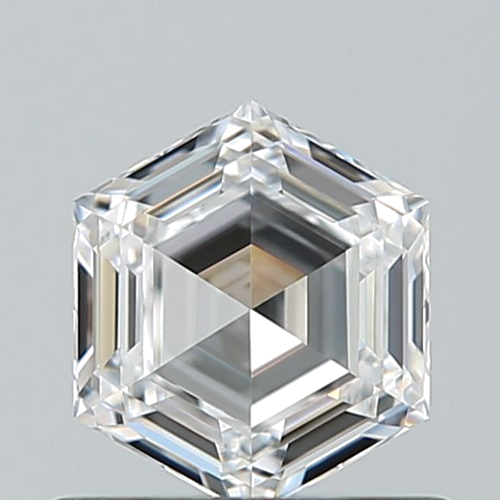 0.56 carat E-VVS2 Natūralus Hexagonal Deimantas (1)