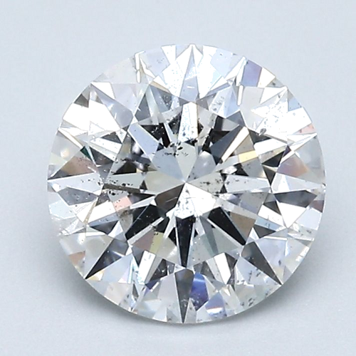 1.71 carat D-SI2 Excellent cut Natūralus Round Deimantas (1)