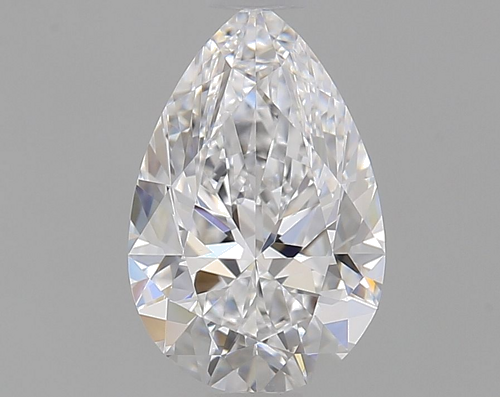 0.76 carat D-IF Natūralus Pear Deimantas (1)