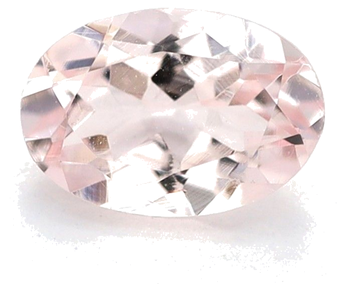 0.48 carat PINK Oval Morganite (1)