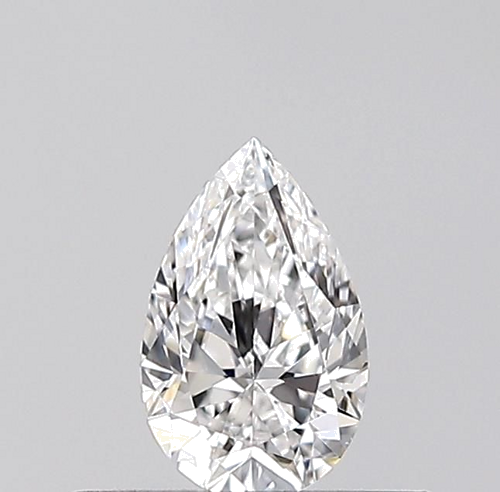 0.3 carat E-VS2 Natūralus Pear Deimantas (1)