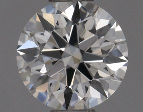 0.42 carat H-VVS2 Excellent cut Natūralus Round Deimantas (1)