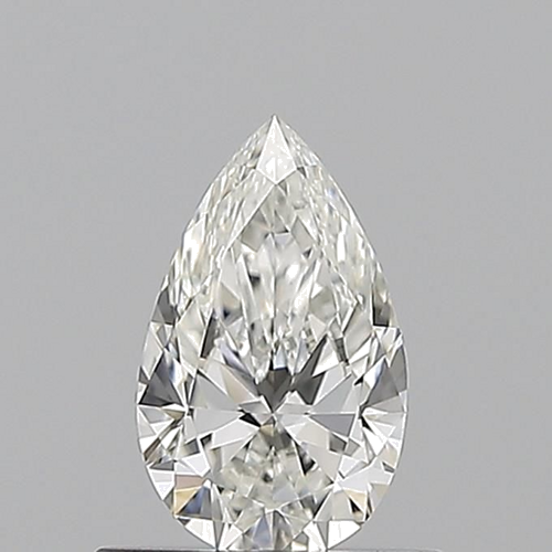 0.51 carat H-IF Natūralus Pear Deimantas (1)