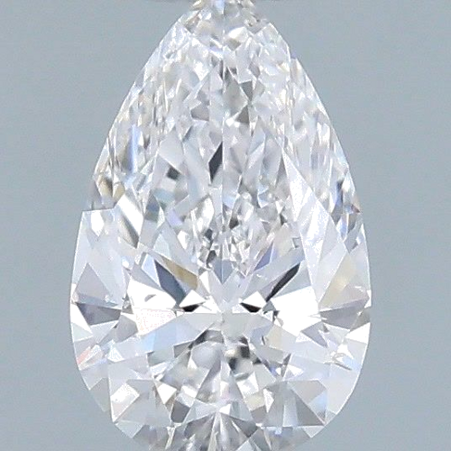 0.34 carat D-SI1 Natūralus Pear Deimantas (1)
