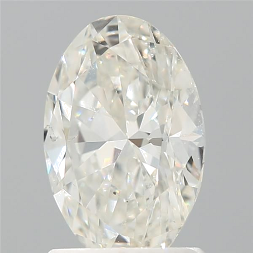 1.33 carat I-SI2 Natūralus Oval Deimantas (1)