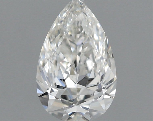 0.5 carat G-SI1 Natūralus Pear Deimantas (1)