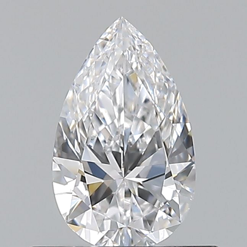 0.5 carat D-VS1 Natūralus Pear Deimantas (1)