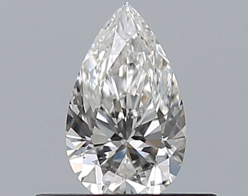 0.33 carat G-VVS2 Natūralus Pear Deimantas (1)