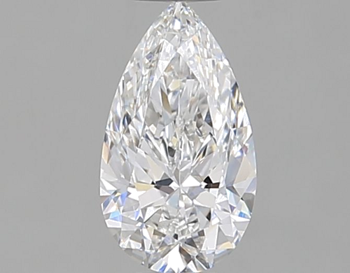 0.41 carat E-VS1 Natūralus Pear Deimantas (1)