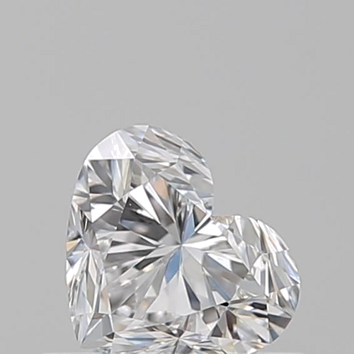 0.5 carat E-VS2 Natūralus Heart Deimantas (1)