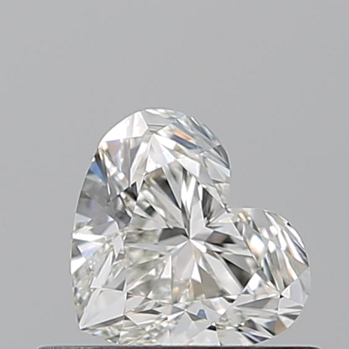 0.52 carat I-IF Natūralus Heart Deimantas (1)