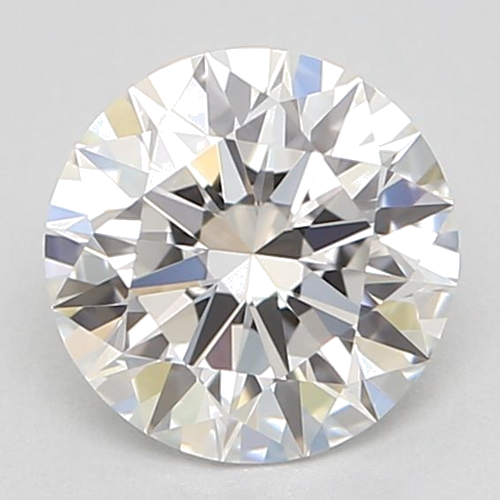 0.59 carat F-VVS1 Excellent cut Natūralus Round Deimantas (1)