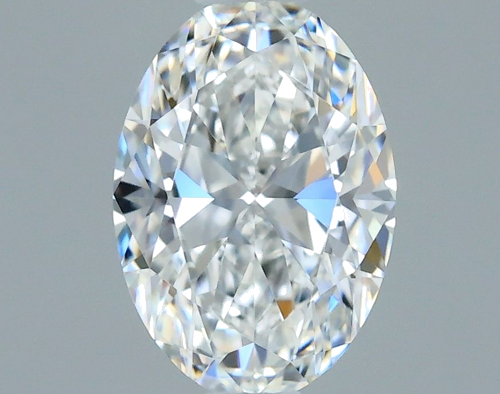 0.45 carat E-VVS2 Natūralus Oval Deimantas (1)